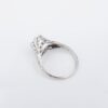 Vintage 1930s Platinum Diamond Ring Engagement 1 carat Euro Cut OEC, view 7