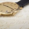 18k Yellow Gold Patek Philippe Calatrava Watch Automatic 35mm 3590 Papers, view 5