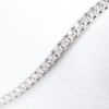 Classic 14k White Gold 3 carat Natural Diamond Tennis Bracelet 7", view 1
