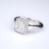 14k White Gold A Jaffe 1.5ct Radiant Cut Diamond Engagement Ring Size 6, view 1