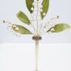 Cartier Sterling Silver Vase de Fleur Vase of Flowers 10" Lily of Valley, view 1