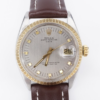 Rolex Perpetual Date 14k Gold Watch Leather Strap 34mm Automatic 1505 1966, view 1