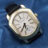 18k Gold Ladies Tiffany & Co. Gold Watch Roman Dial Leather Strap Mark Coupe 32mm, view 1