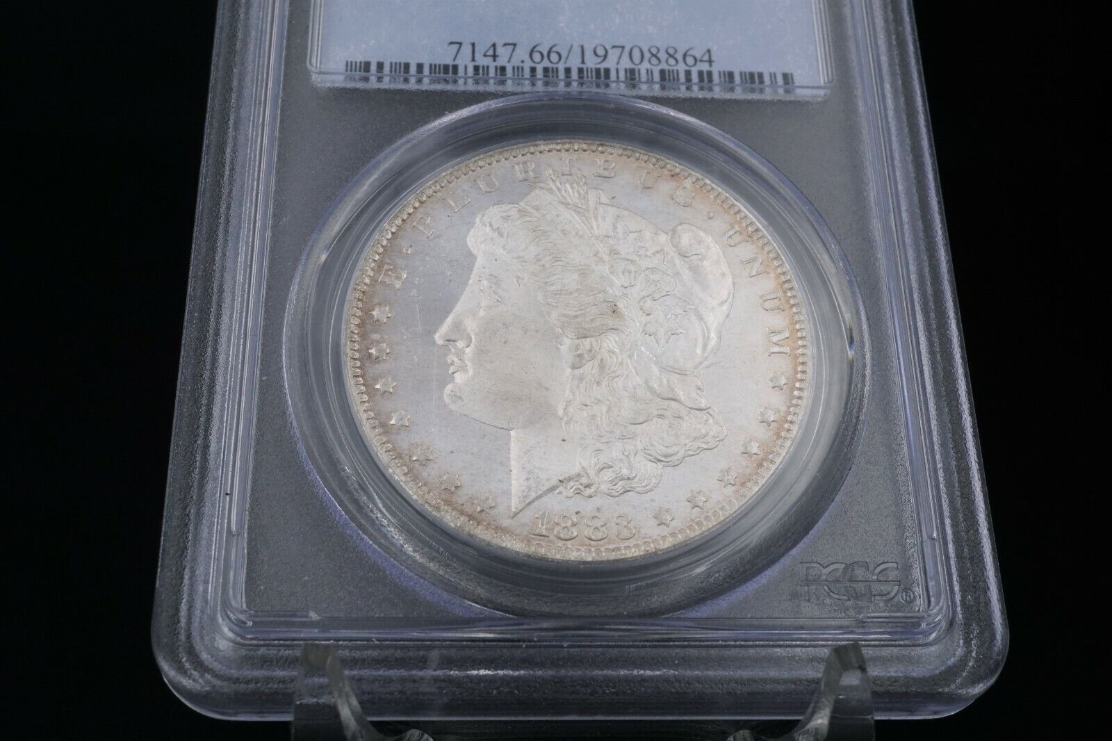 1883O Morgan $1 Dollar Silver Dollar Coin PCGS MS66PL Proof Like, view 2