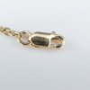 New 14k Yellow Gold Pink Purple 3 carat Sapphire 5 Station Bracelet 7", view 4