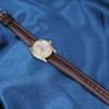 Rolex Perpetual Date 14k Gold Watch Leather Strap 34mm Automatic 1505 1966, view 4