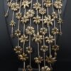 John Hardy Necklace Ayu Dot Flower Sterling Silver 18k OOAK Box, view 5