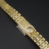 Ladies Piaget Van Cleef Arpels 18k Yellow Gold Platinum Diamond Bezel Watch, view 6