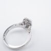 Tacori 1.5ct Pear Diamond Halo Engagement Ring GIA D SI1 Platinum Sz-6, view 6