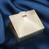 Vintage Tiffany & Co 14k Yellow Gold Diamond Ruby Pill Box 1940s Retro 3", view 1