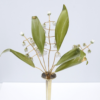 Cartier Sterling Silver Vase de Fleur Vase of Flowers 10" Lily of Valley, view 3