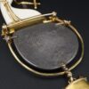 Carolyn Morris Bach Sterling 18k Gold Goddess Brooch Pendent 4.75", view 5