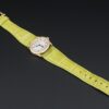 18k Ladies Robert Lighton 18k Rose Gold Diamond Watch Leather Strap 28mm, view 3