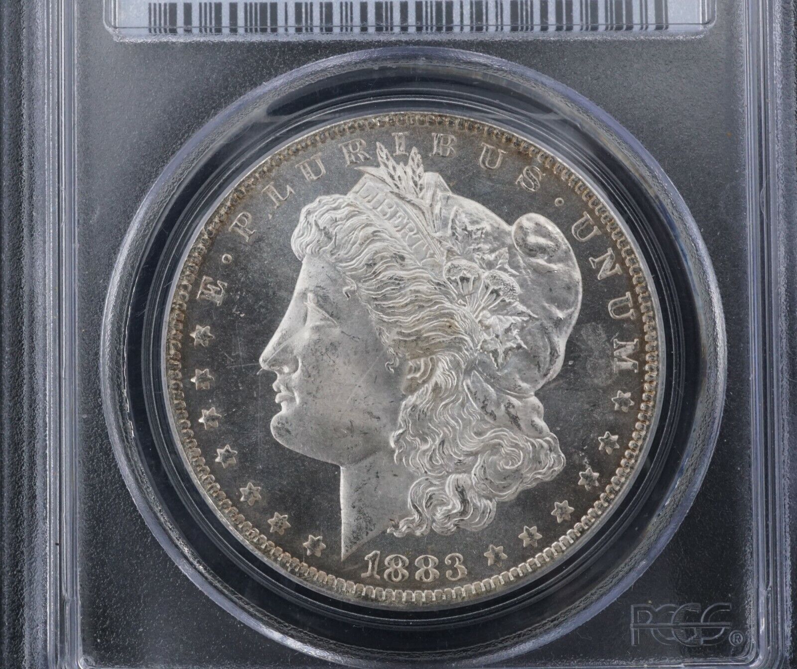 1883O Morgan $1 Dollar Silver Dollar Coin PCGS MS66PL Proof Like, view 3