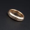 David Yurman 18K Rose Gold with Cognac Diamonds 6mm Size 9 Streamline, view 2