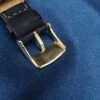 18k Gold Ladies Tiffany & Co. Gold Watch Roman Dial Leather Strap Mark Coupe 32mm, view 7