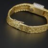 Ladies Piaget Van Cleef Arpels 18k Yellow Gold Platinum Diamond Bezel Watch, view 4