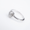 14k Salt and Pepper Diamond Ring White Gold Natural 1.25 ct Size 6.25 New, view 6