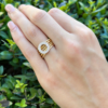 Carrera y Carrera 18k Yellow Gold Diamond Melodia 5 Band Ring Size 7, view 2