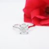 Cushion Diamond Engagement Ring Solitaire 14k 1.72ct J VS2 GIA Sz 5.75, view 1