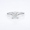 Cushion Diamond Engagement Ring Solitaire 14k 1.72ct J VS2 GIA Sz 5.75, view 5