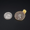 Luisa Del Valle 18k 20k Gold Ancient Parthan Artabanus Coin Cufflinks, view 4