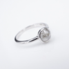 14k Salt and Pepper Diamond Ring White Gold Natural 1.25 ct Size 6.25 New, view 8
