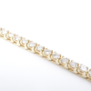 14k Natural Diamond Tennis Bracelet 6 carat Yellow Gold 7.5" Free Shipping, view 7
