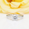 Diamond Platinum Engagement Ring Solitaire 1.21ct Size 6.75 GIA XXX Varna, view 1