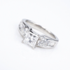Classic Platinum 2ct Princess Diamond Engagement Ring Size 7.5 GIA D SI1, view 6