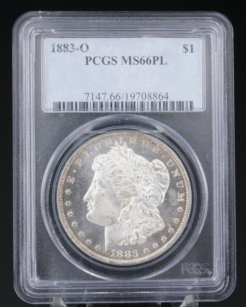 1883O Morgan $1 Dollar Silver Dollar Coin PCGS MS66PL Proof Like CO855