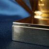 Vintage Tiffany & Co 14k Yellow Gold Diamond Ruby Pill Box 1940s Retro 3", view 4