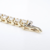 14k Natural Diamond Tennis Bracelet 6 carat Yellow Gold 7.5" Free Shipping, view 8