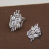Andrew Grima Platinum 8.25 cttw Pave Diamond Cluster Ring Size 9 GIA, view 7