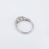 Platinum 1 cttw Natural Diamond Baguette Engagement Ring Size 5 3-Stone, view 4