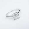 Cushion Diamond Engagement Ring Solitaire 14k 1.72ct J VS2 GIA Sz 5.75, view 7