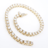 14k Natural Diamond Tennis Bracelet 6 carat Yellow Gold 7.5" Free Shipping, view 1