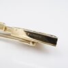 Vintage OJ Perrin 18k Yellow Gold Diamond Enamel Cloud Brooch France 1.5", view 6