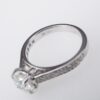 Martin Flyer 18k Gold 2 ctw Diamond Bridal Set Engagement Ring Size 5.75, view 5