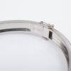 Penny Preville Openwork Diamond Hinged Bangle Bracelet 18k White Gold 6.5", view 6