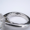 14k White Gold A Jaffe 1.5ct Radiant Cut Diamond Engagement Ring Size 6, view 6