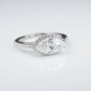 East West 14k Gold 1.3ct Marquise Diamond Engagement Ring Size 7 VVS2 GIA, view 5