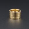 Cartier Diamond Pink Sapphire Lanieres Ring 18k Pink Gold Size 5 Euro 49, view 8