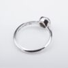 14k Salt and Pepper Diamond Ring White Gold Natural 1.25 ct Size 6.25 New, view 9