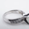 1.5ct 18k White Gold Princess Diamond Engagement Ring Size 5.75 EGL, view 6