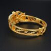 Masriera Enamel Diamond Bracelet Snail 18k Gold 6.25, view 5