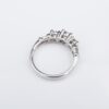 Platinum 1 cttw Natural Diamond Baguette Engagement Ring Size 5 3-Stone, view 5