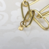 Ileana Makri 18k Gold Diamond Universe Oval Chain Necklace Paperclip 40", view 8