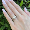 Diamond Platinum Engagement Ring Solitaire 1.21ct Size 6.75 GIA XXX Varna, view 5