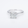 Cushion Diamond Engagement Ring Solitaire 14k 1.72ct J VS2 GIA Sz 5.75, view 6